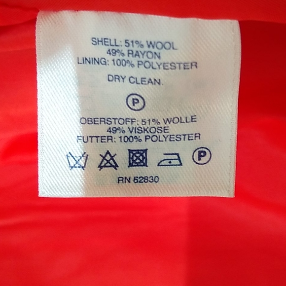 Women's wool blend jacket 18W - Picture 4 of 6